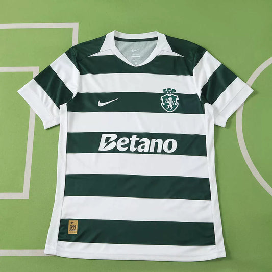 Maglia Sporting Home 26/27 Uomo Verde e Bianco | Maglia da Calcio - CalcioVivo