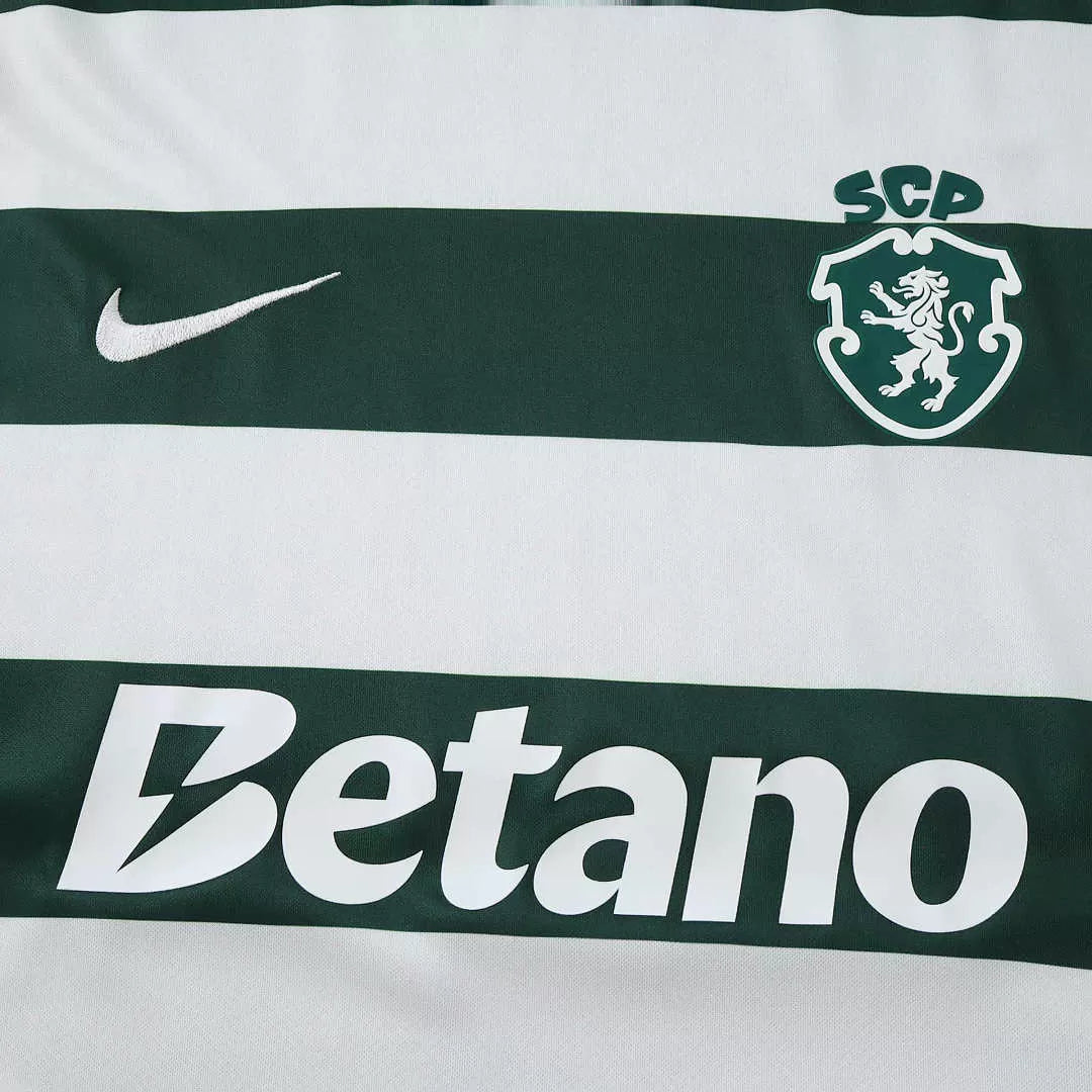 Maglia Sporting Home 26/27 Uomo Verde e Bianco | Maglia da Calcio - CalcioVivo