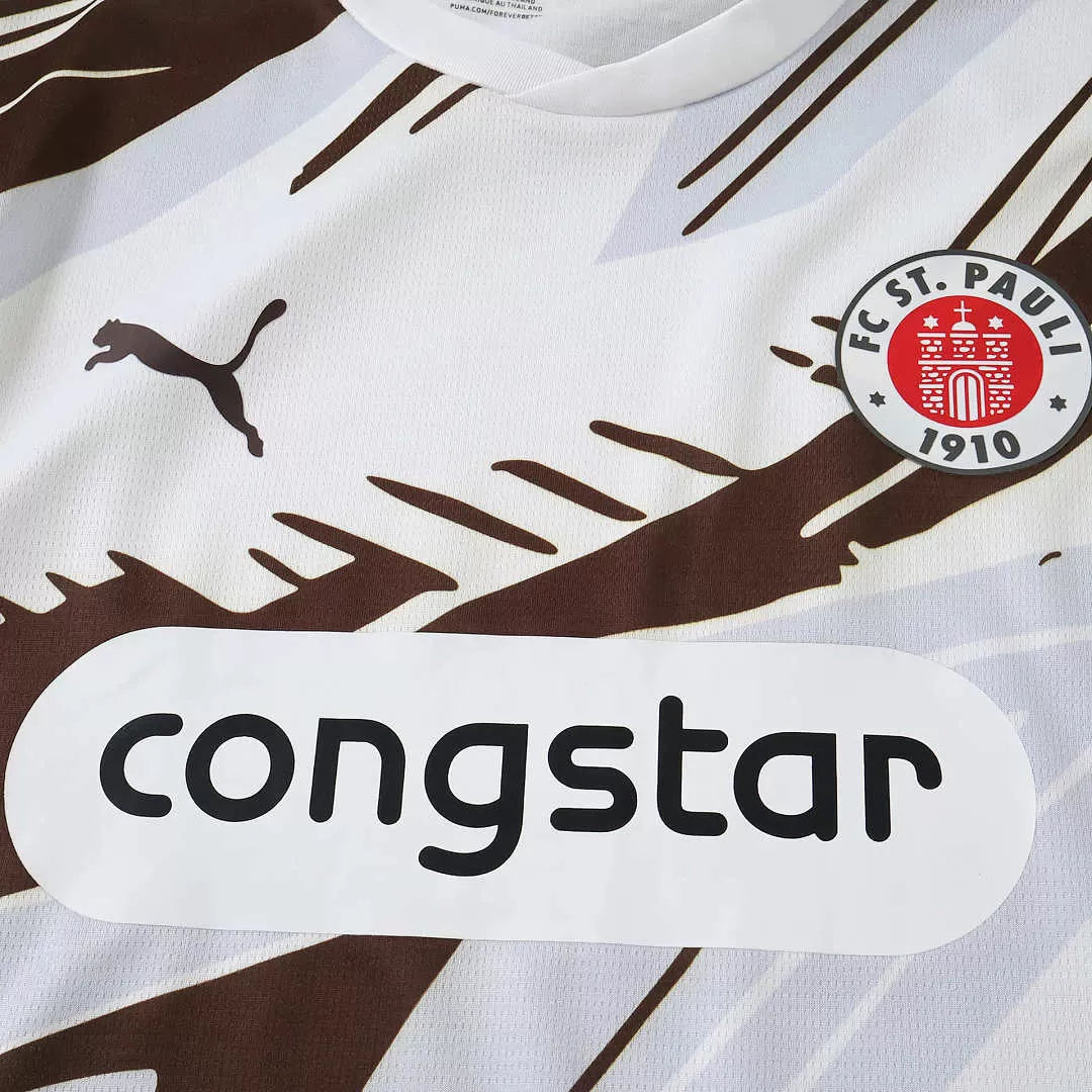 Maglia St Pauli Away 26/27 Uomo Bianco | Maglia da Calcio
