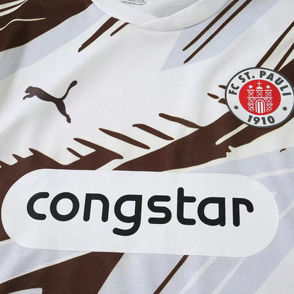 Maglia St Pauli Away 26/27 Uomo Bianco | Maglia da Calcio