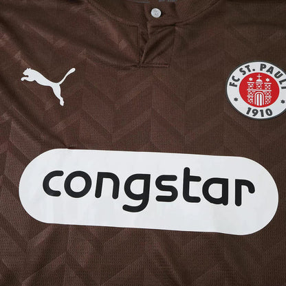 Maglia St Pauli Home 26/27 Uomo Marrone | Maglia da Calcio