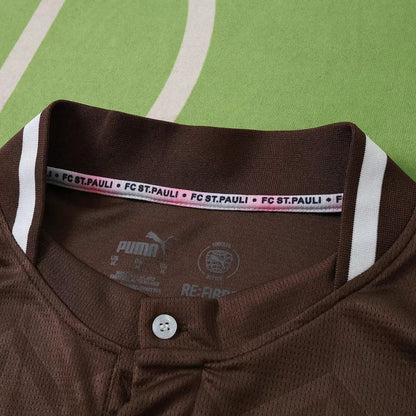 Maglia St Pauli Home 26/27 Uomo Marrone | Maglia da Calcio