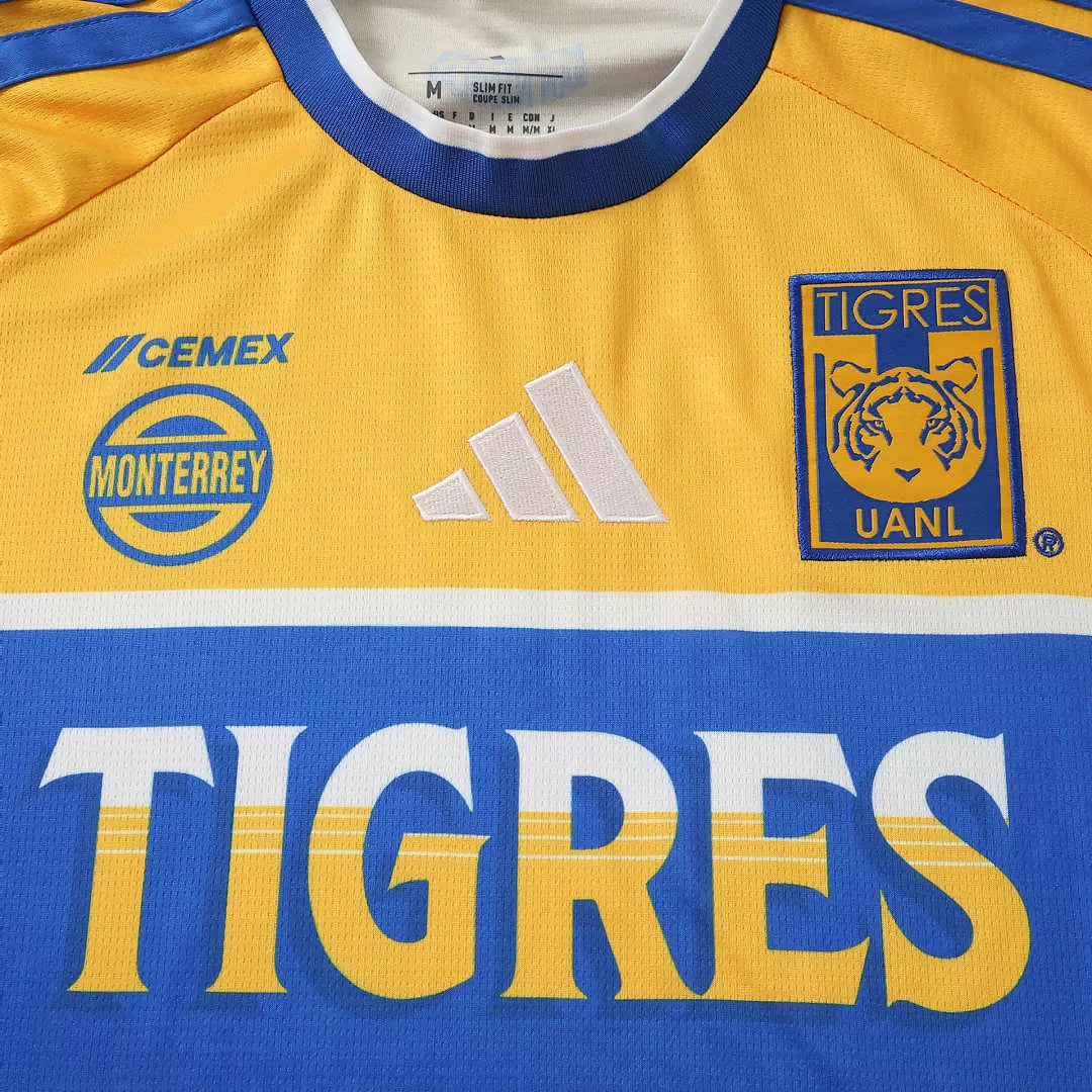 Maglia Tigres Home 26/27 Uomo Giallo | Maglia da Calcio - CalcioVivo