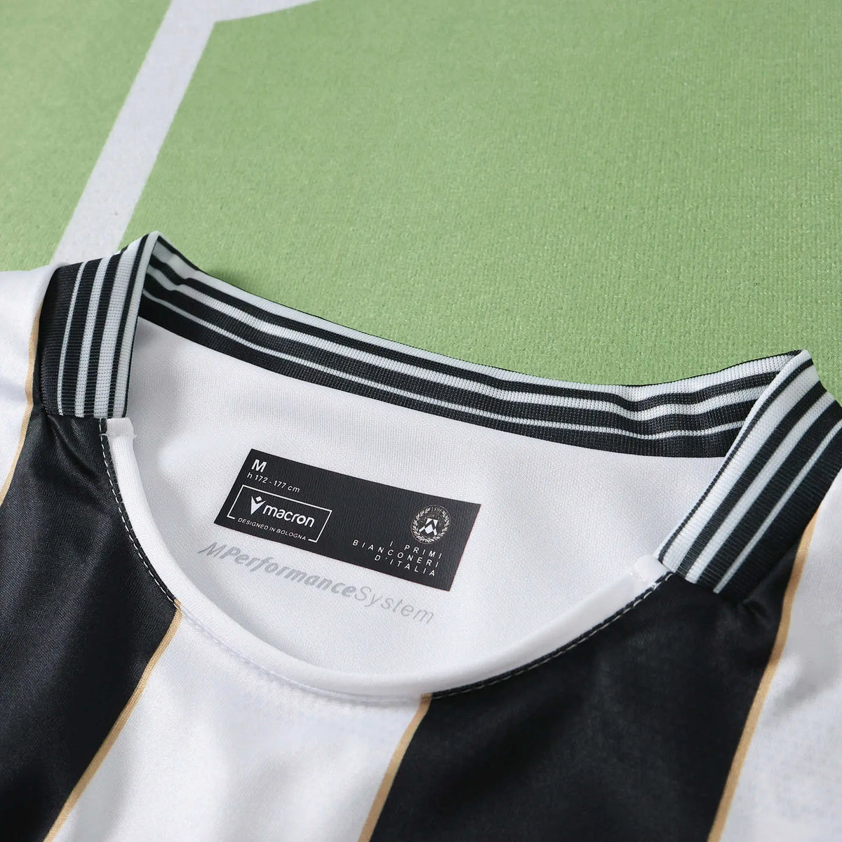 Maglia Udinese Home 26/27 Uomo Bianco e Nero | Maglia da Calcio - CalcioVivo