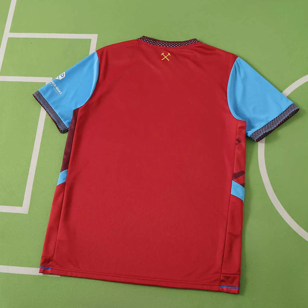 Maglia West Ham Home 26/27 Uomo Rosso Claret e Azzurro | Maglia da Calcio