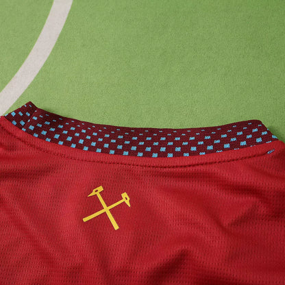 Maglia West Ham Home 26/27 Uomo Rosso Claret e Azzurro | Maglia da Calcio
