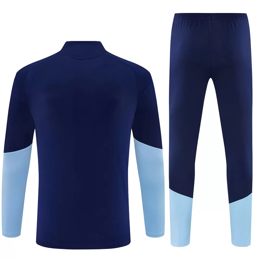 Tuta Ajax 26/27 Uomo Blu Navy e Azzurro | Tuta da Calcio - CalcioVivo