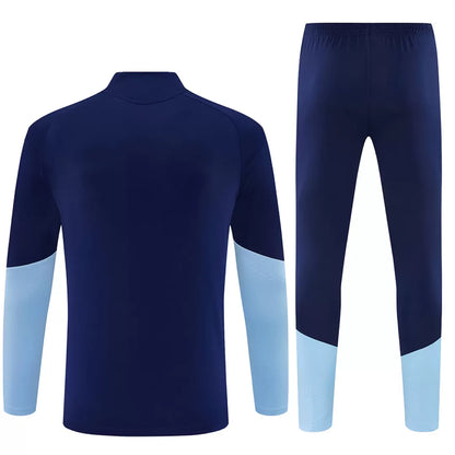 Tuta Ajax 26/27 Uomo Blu Navy e Azzurro | Tuta da Calcio - CalcioVivo