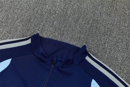 Tuta Ajax 26/27 Uomo Blu Navy e Azzurro | Tuta da Calcio - CalcioVivo
