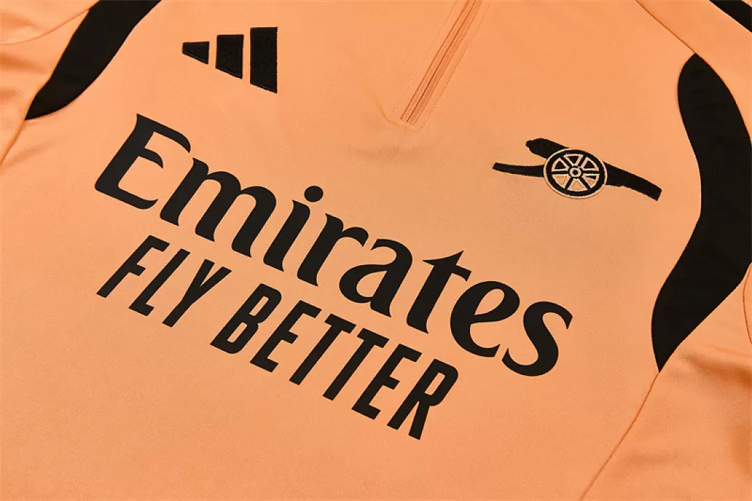 Tuta Arsenal 26/27 Uomo Arancione | Tuta da Calcio - CalcioVivo