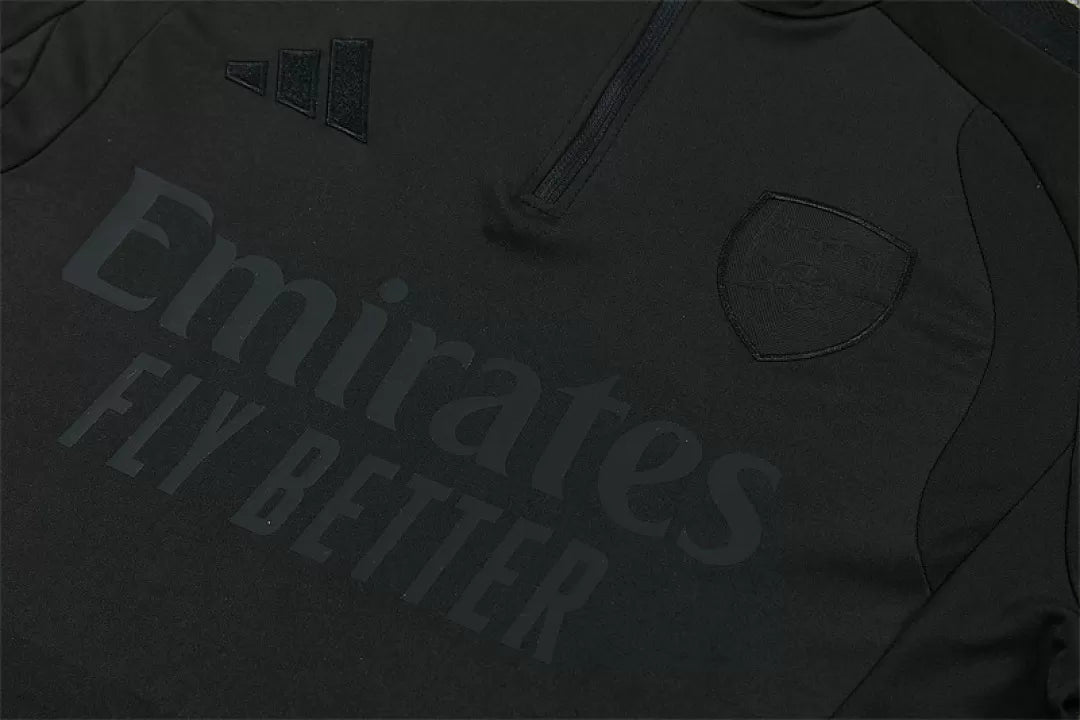 Tuta Arsenal 26/27 Uomo Nero | Tuta da Calcio - CalcioVivo