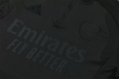 Tuta Arsenal 26/27 Uomo Nero | Tuta da Calcio - CalcioVivo