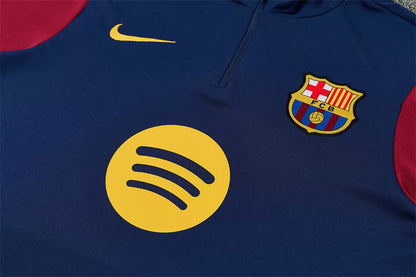 Tuta Barcelona 26/27 Uomo Blu Navy | Tuta da Calcio - CalcioVivo