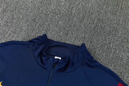 Tuta Barcelona 26/27 Uomo Blu Navy | Tuta da Calcio - CalcioVivo