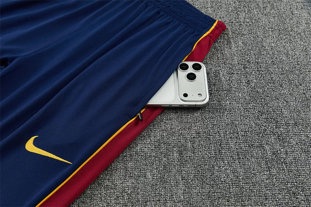 Tuta Barcelona 26/27 Uomo Blu Navy | Tuta da Calcio - CalcioVivo