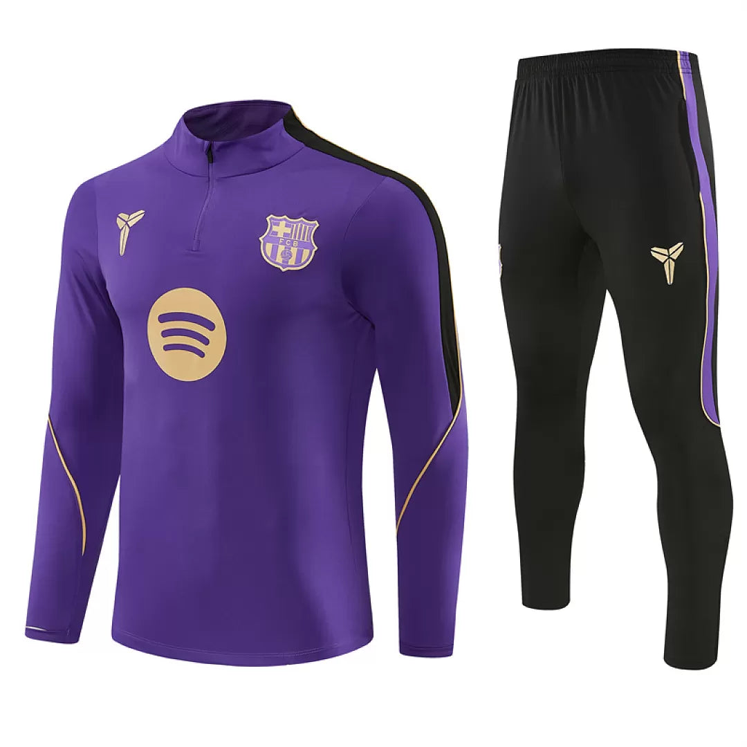 Tuta Barcelona 26/27 Uomo Viola | Tuta da Calcio - CalcioVivo
