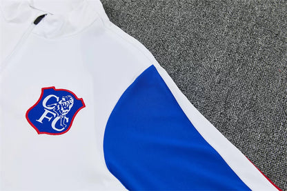 Tuta Chelsea 26/27 Uomo Bianco e Blu | Tuta da Calcio - CalcioVivo