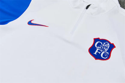 Tuta Chelsea 26/27 Uomo Bianco e Blu | Tuta da Calcio - CalcioVivo