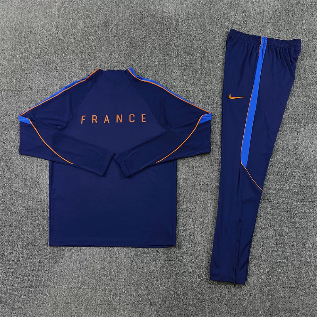 Tuta Francia 26/27 Uomo Blu Navy | Tuta da Calcio - CalcioVivo