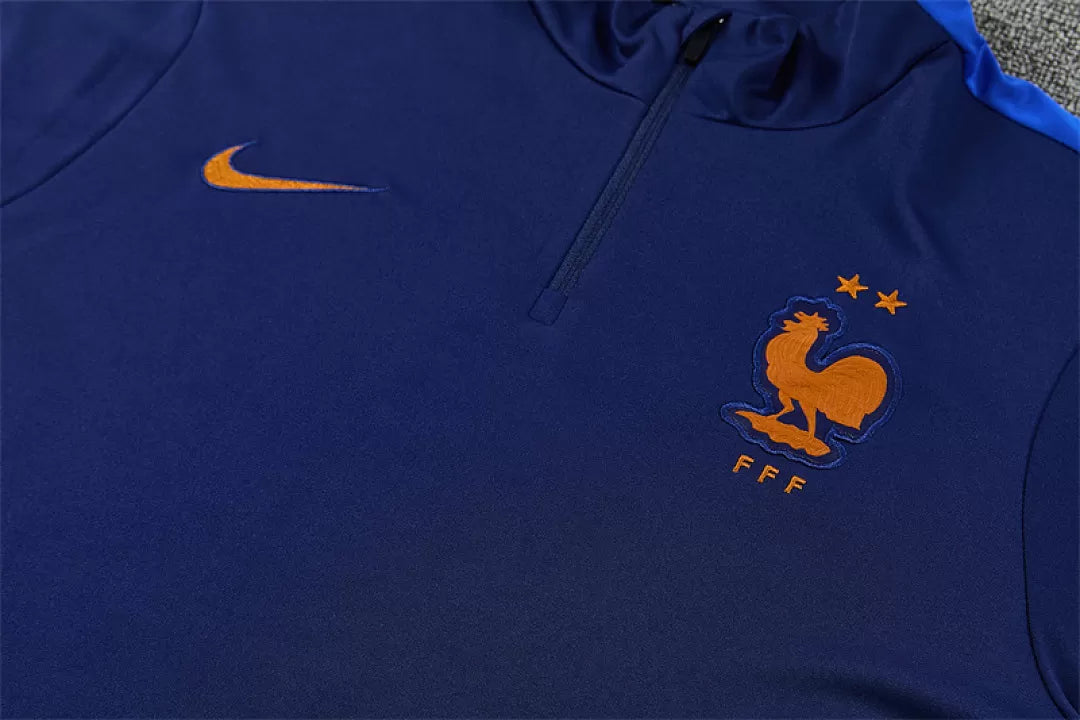 Tuta Francia 26/27 Uomo Blu Navy | Tuta da Calcio - CalcioVivo