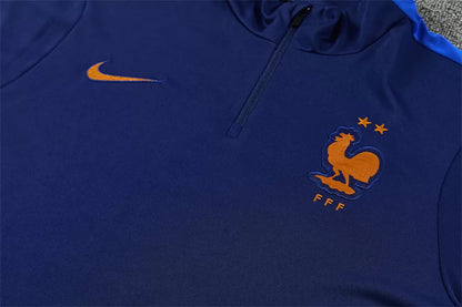 Tuta Francia 26/27 Uomo Blu Navy | Tuta da Calcio - CalcioVivo