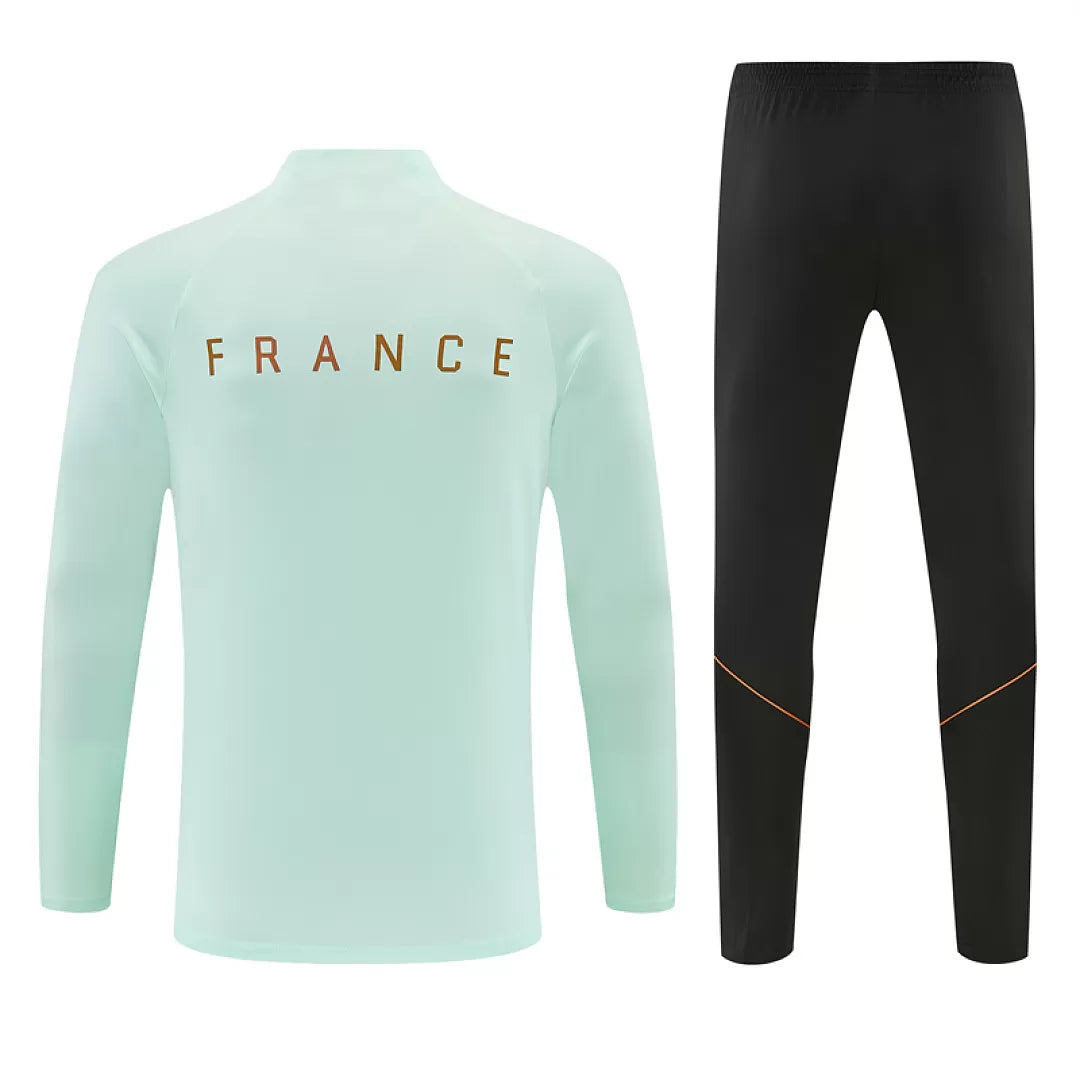 Tuta Francia 26/27 Uomo Verde Menta | Tuta da Calcio - CalcioVivo