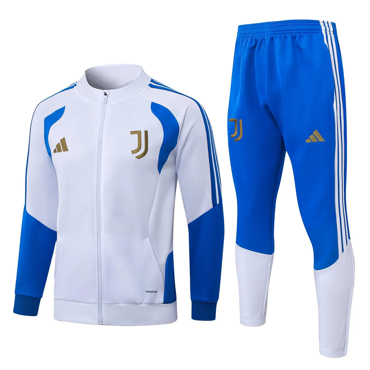 Tuta Full-zip Juventus 26/27 Uomo Bianco e Blu | Tuta da Calcio - CalcioVivo
