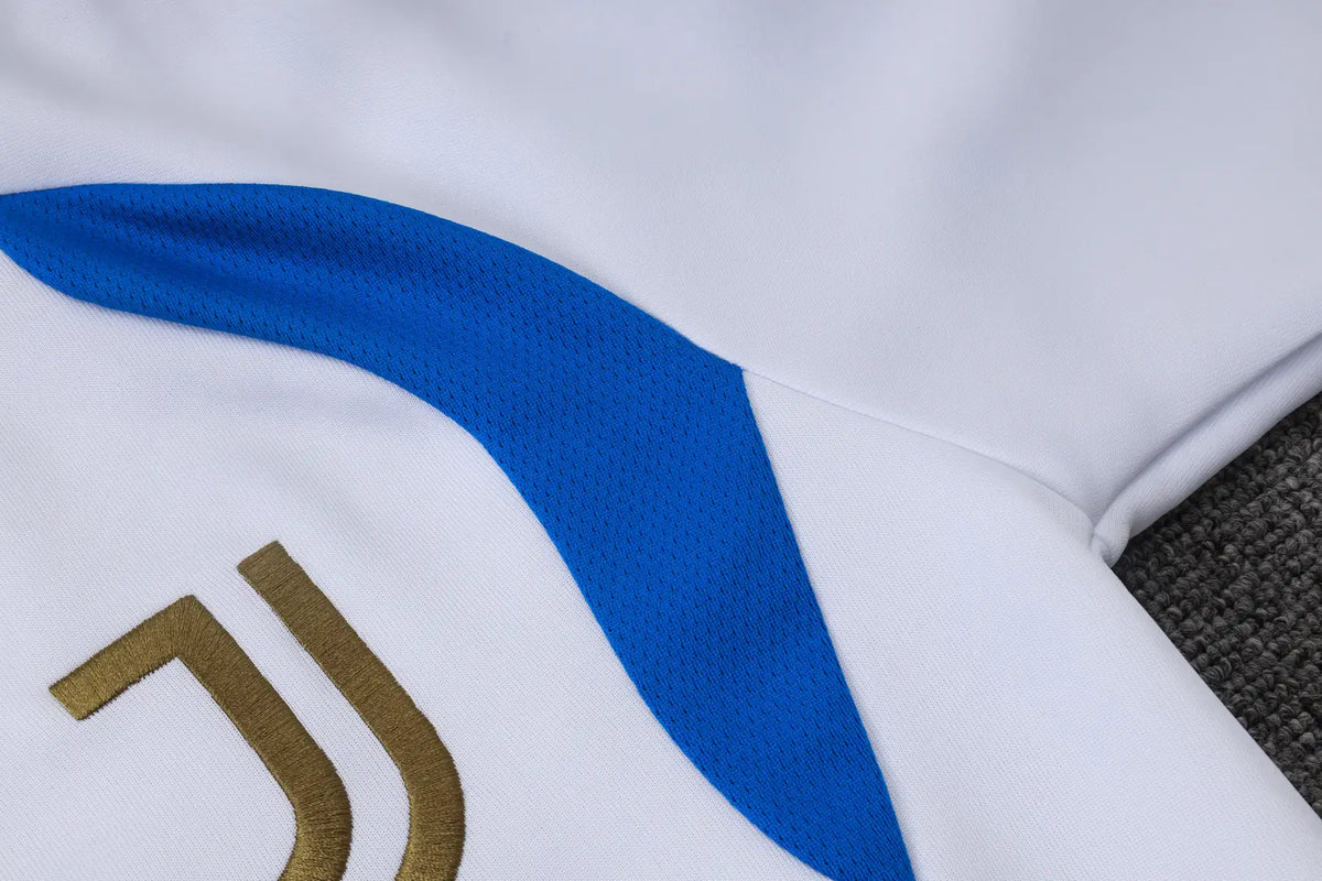 Tuta Full-zip Juventus 26/27 Uomo Bianco e Blu | Tuta da Calcio - CalcioVivo