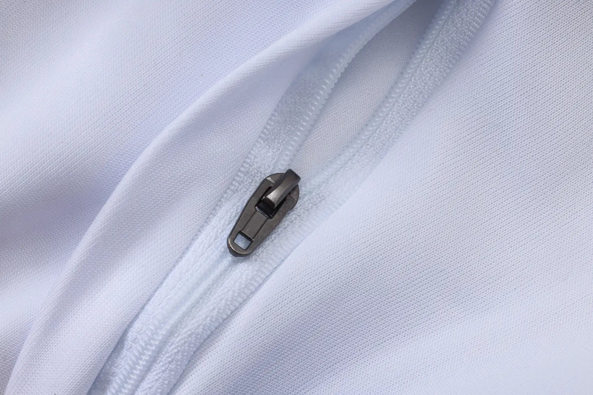Tuta Full-zip Juventus 26/27 Uomo Bianco e Blu | Tuta da Calcio - CalcioVivo