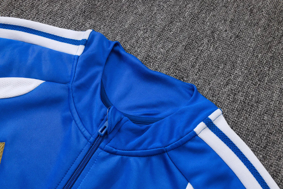 Tuta Full-zip 26/27 Uomo Blu Royal | Tuta da Calcio - CalcioVivo