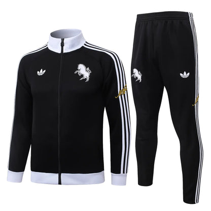 Tuta Full-zip Juventus 26/27 Uomo Nero | Tuta da Calcio - CalcioVivo