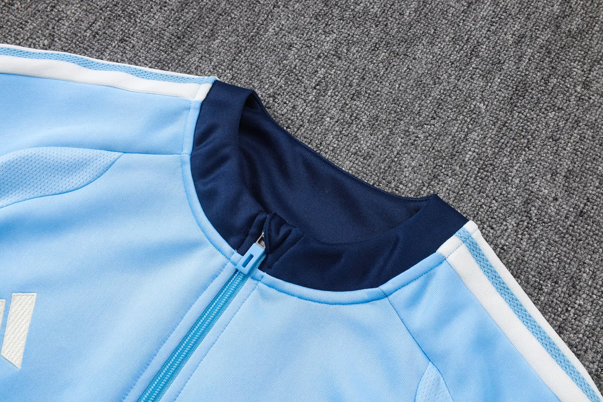 Tuta Full-zip Ajax 26/27 Uomo Azzurro e Blu Navy | Tuta da Calcio - CalcioVivo