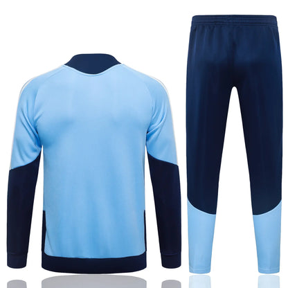 Tuta Full-zip Ajax 26/27 Uomo Azzurro e Blu Navy | Tuta da Calcio - CalcioVivo