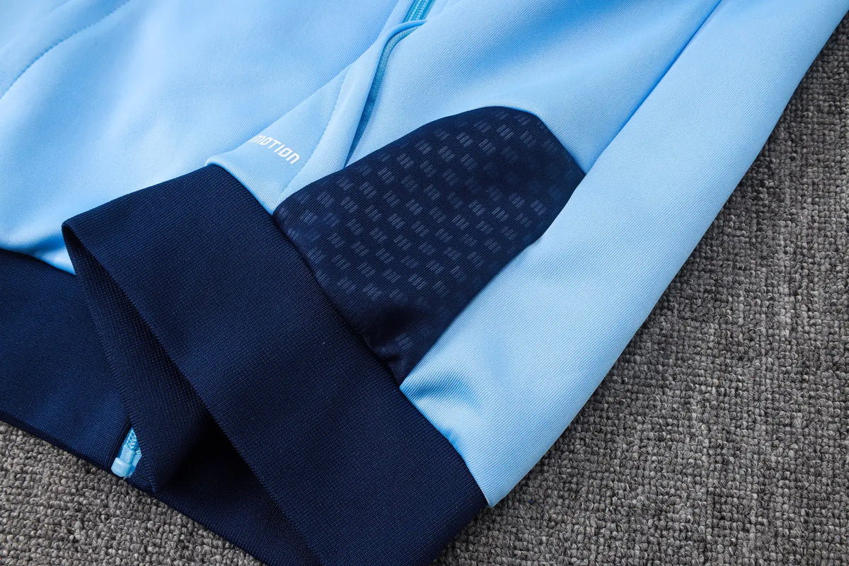 Tuta Full-zip Ajax 26/27 Uomo Azzurro e Blu Navy | Tuta da Calcio - CalcioVivo