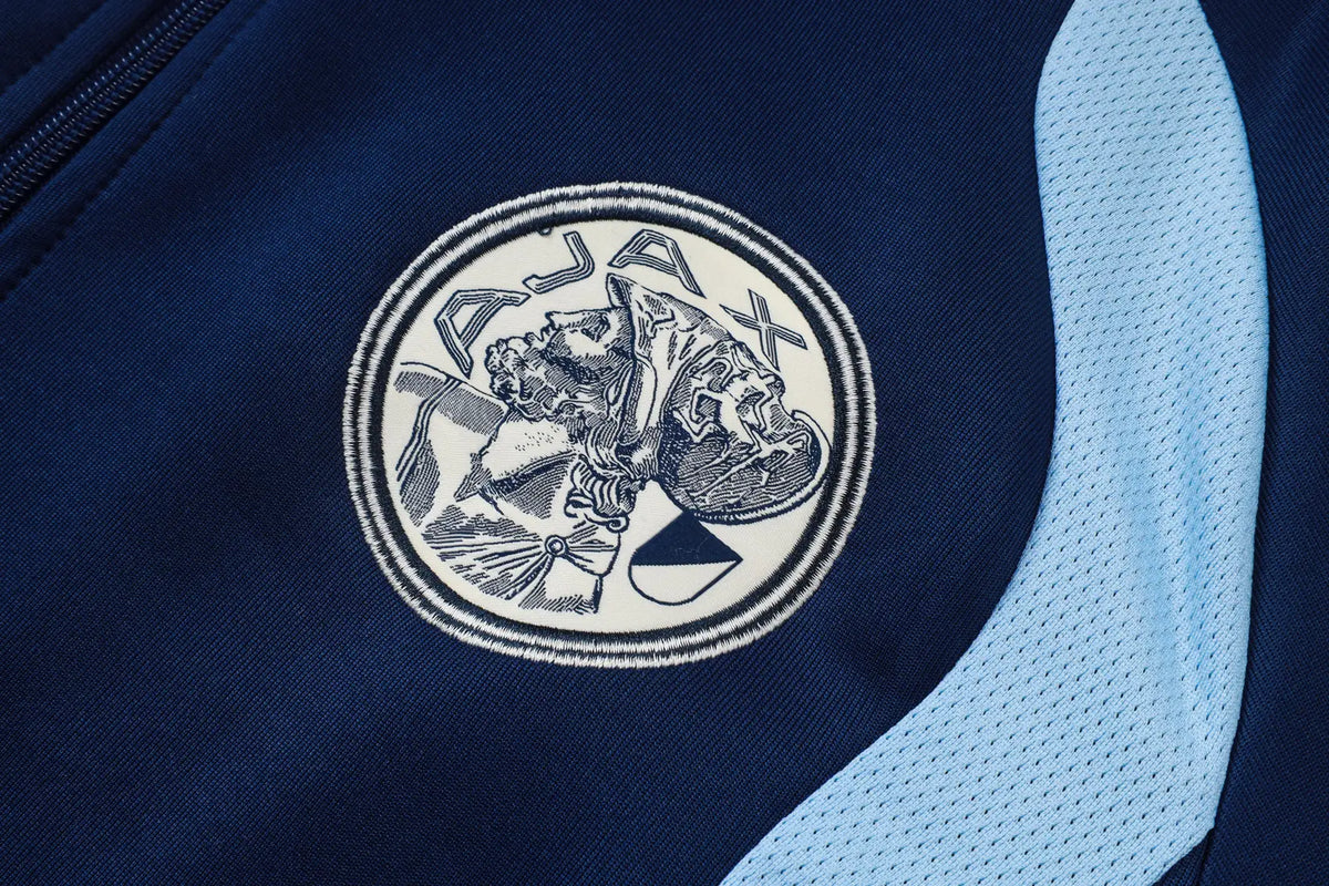 Tuta Full-zip Ajax 26/27 Uomo Blu Navy | Tuta da Calcio - CalcioVivo