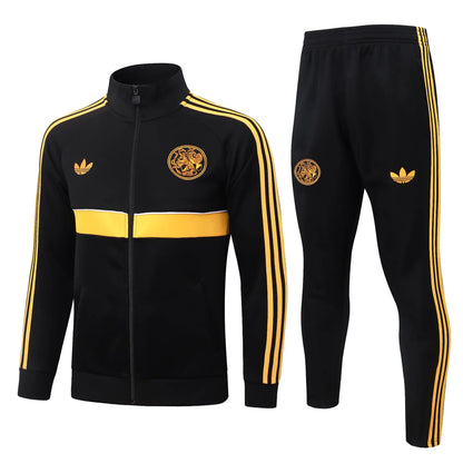 Tuta Full-zip Ajax 26/27 Uomo Nero | Tuta da Calcio - CalcioVivo