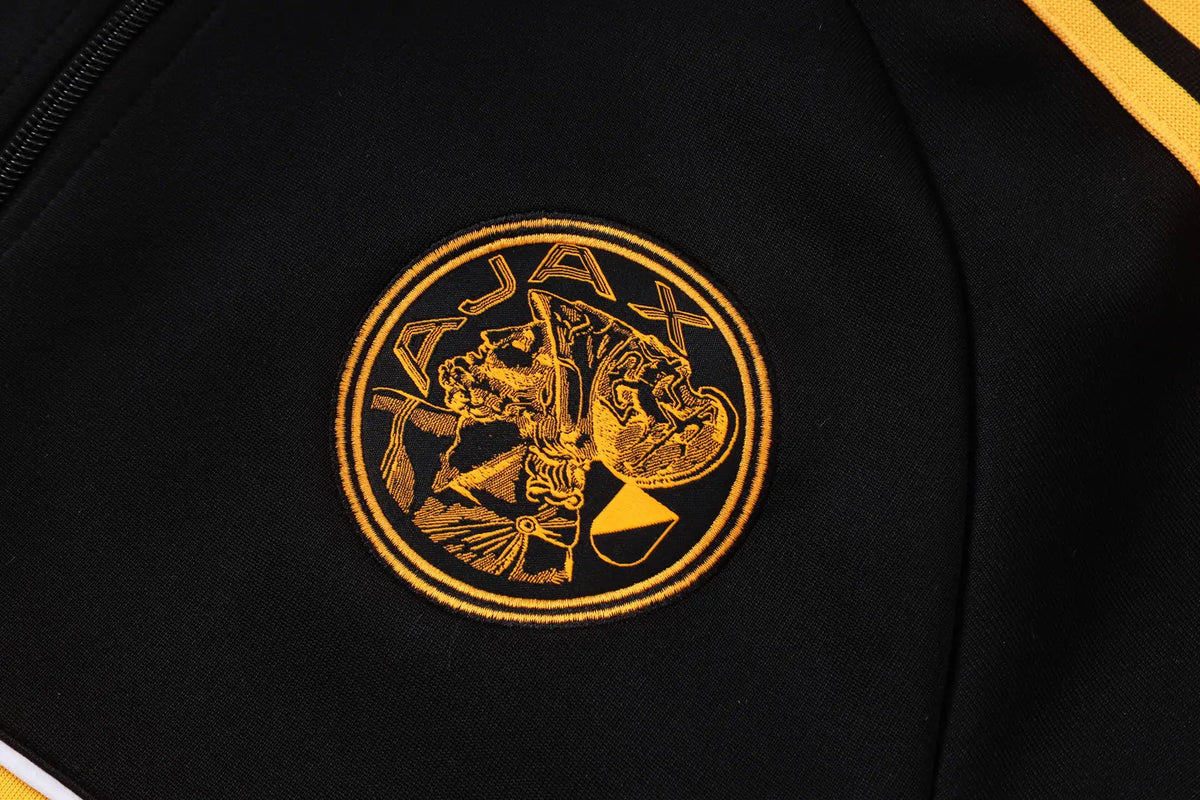Tuta Full-zip Ajax 26/27 Uomo Nero | Tuta da Calcio - CalcioVivo