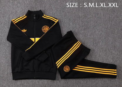Tuta Full-zip Ajax 26/27 Uomo Nero | Tuta da Calcio - CalcioVivo
