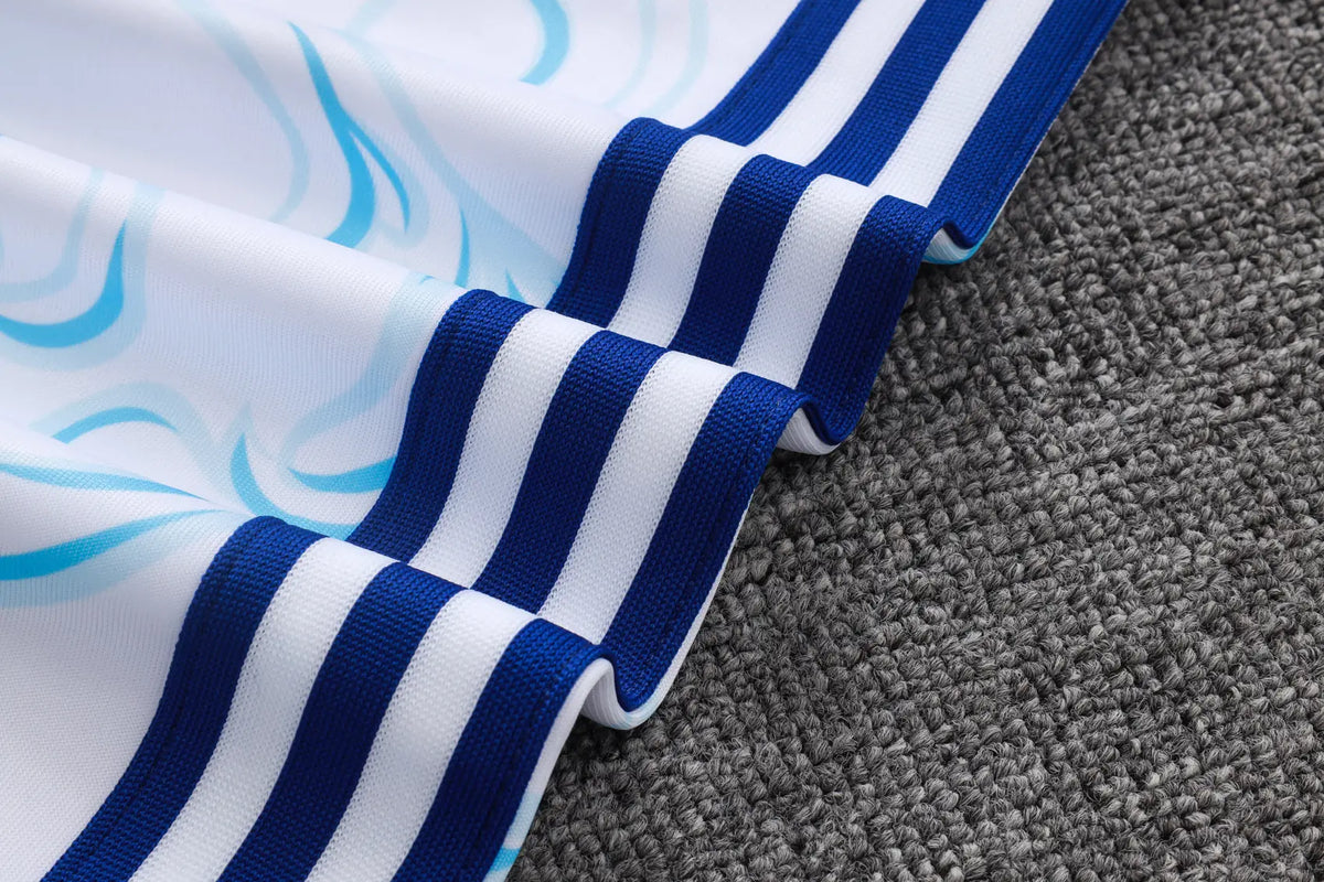 Tuta Full-zip Argentina 26/27 Uomo Bianco e Nero | Tuta da Calcio - CalcioVivo