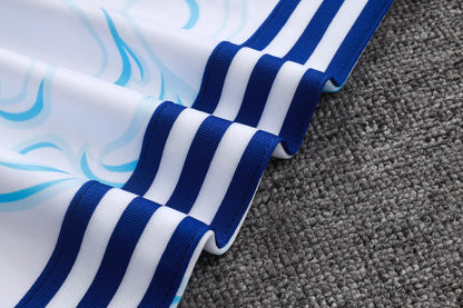 Tuta Full-zip Argentina 26/27 Uomo Bianco e Nero | Tuta da Calcio - CalcioVivo