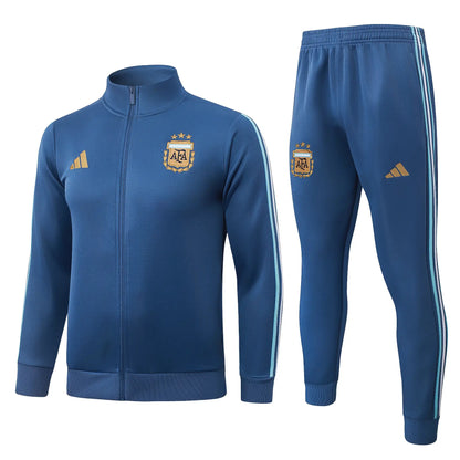 Tuta Full-zip Argentina 26/27 Uomo Blu | Tuta da Calcio - CalcioVivo