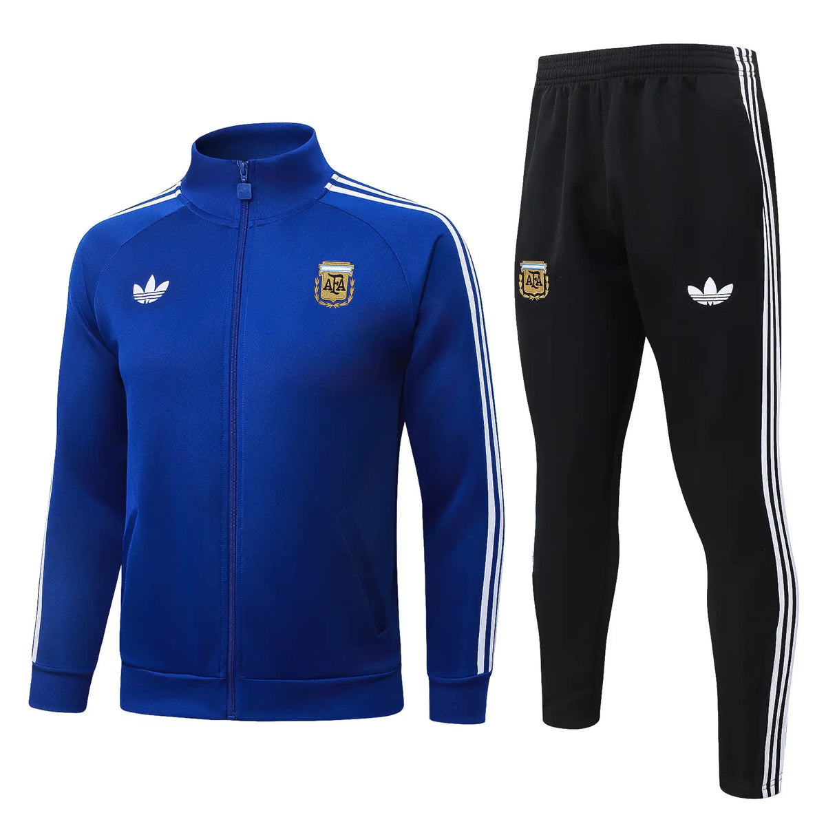Tuta Full-zip Argentina 26/27 Uomo Blu Royal | Tuta da Calcio - CalcioVivo
