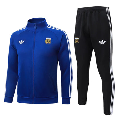 Tuta Full-zip Argentina 26/27 Uomo Blu Royal | Tuta da Calcio - CalcioVivo
