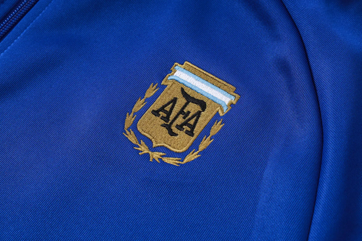 Tuta Full-zip Argentina 26/27 Uomo Blu Royal | Tuta da Calcio - CalcioVivo
