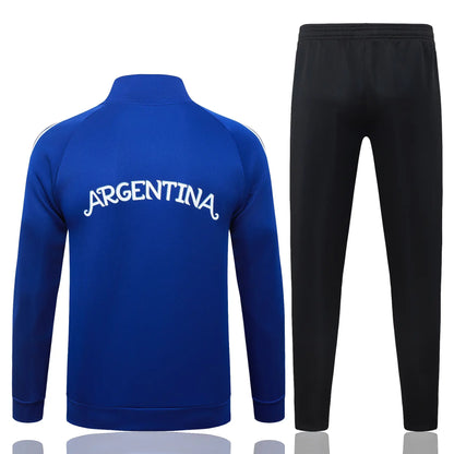 Tuta Full-zip Argentina 26/27 Uomo Blu Royal | Tuta da Calcio - CalcioVivo