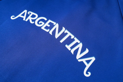 Tuta Full-zip Argentina 26/27 Uomo Blu Royal | Tuta da Calcio - CalcioVivo