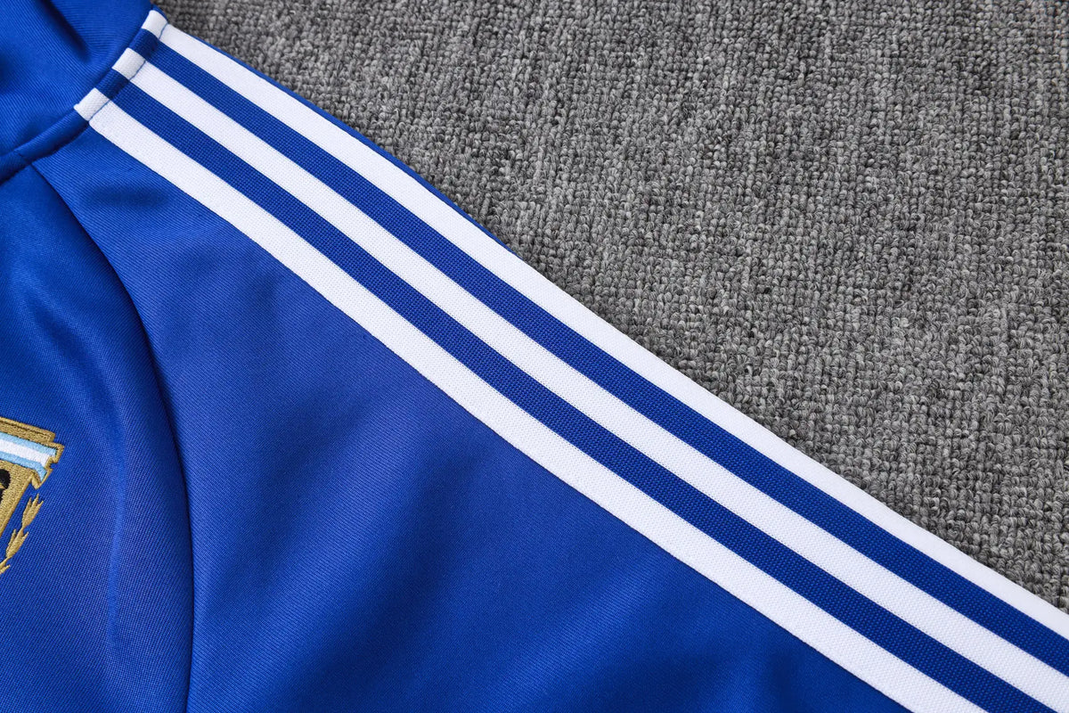 Tuta Full-zip Argentina 26/27 Uomo Blu Royal | Tuta da Calcio - CalcioVivo