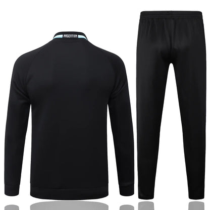 Tuta Full-zip Argentina 26/27 Uomo Nero | Tuta da Calcio - CalcioVivo