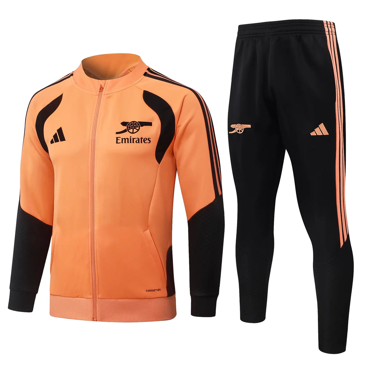 Tuta Full-zip Arsenal 26/27 Uomo Arancione | Tuta da Calcio - CalcioVivo