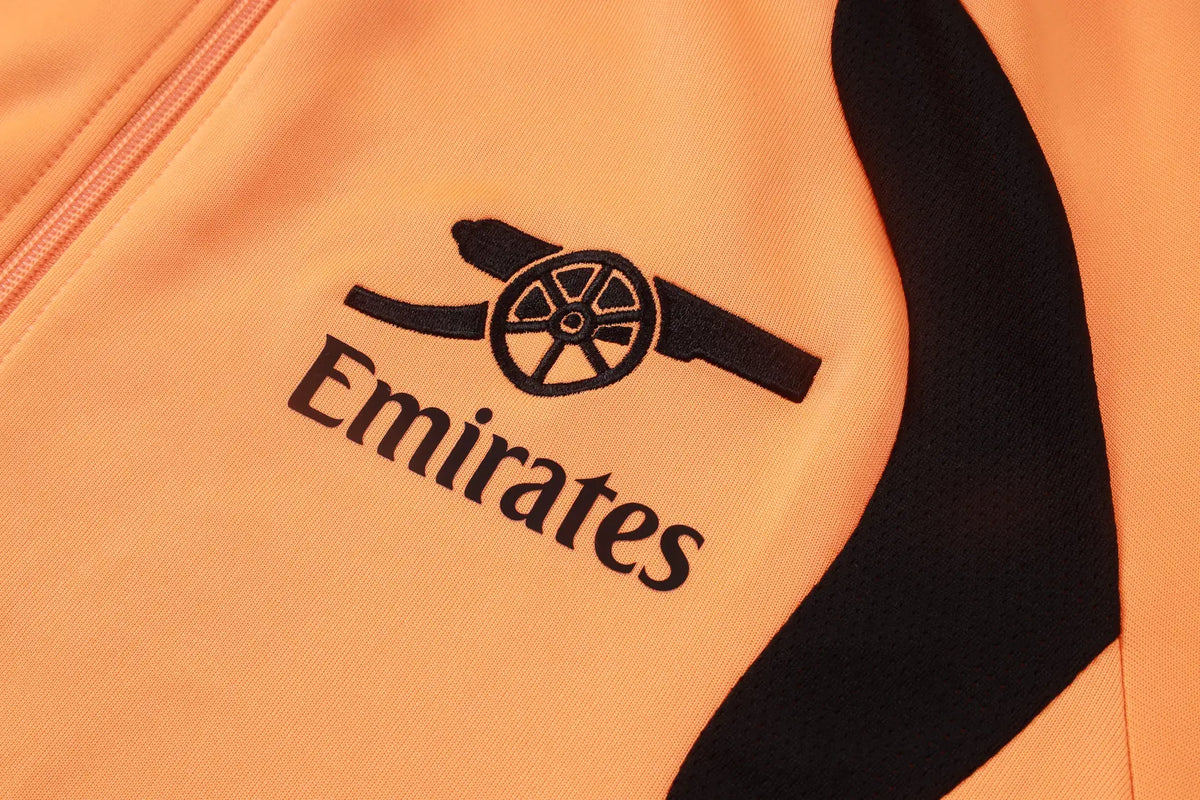 Tuta Full-zip Arsenal 26/27 Uomo Arancione | Tuta da Calcio - CalcioVivo